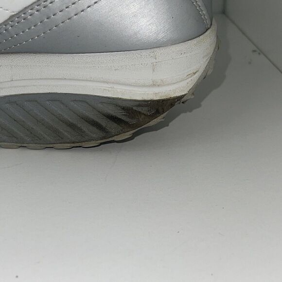 Sketchers Shape Ups Womens Walking Toning Shoe SN11803 White Blue Silver Sz 9.5 - Picture 7 of 10